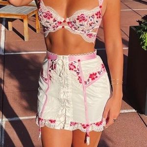 🍋 For Love and Lemons Festival Rose Skirt Garter